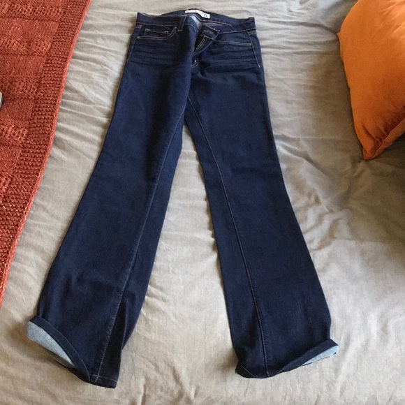 Dark Wash Straight Leg J Brand Jeans 26 - Picture 1 of 4